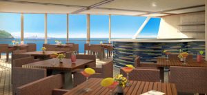 Cruceros Celebrity Cruises: Aqua Spa Café.