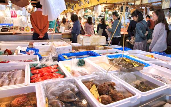 Qué ver en una escala en Tokio, Mercado de pescado