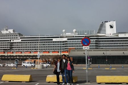 Visita al nuevo barco de Holland America Line