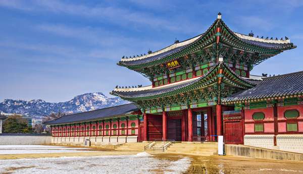 Palacio Gyeongbokgung en Seúl
