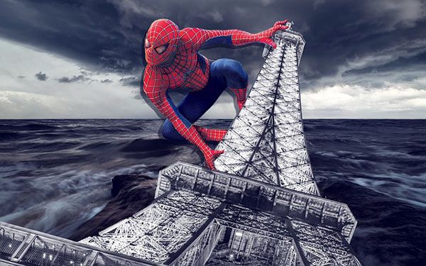 Spiderman en crucero Disney