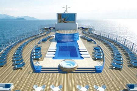 MSC Seaview, uno de los cruceros más grandes del Mediterraneo