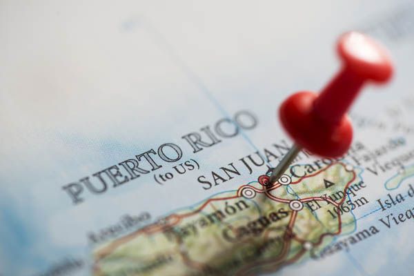 Mapa de San Juan de Puerto Rico