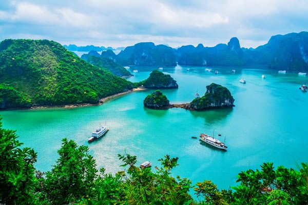 Bahía de Ha Long en Vietnam