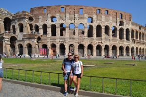 Coliseo Roma en crucero Mediterráneo