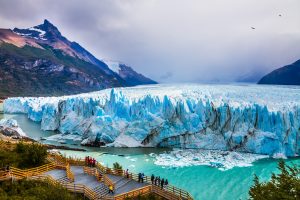 Glaciar Perito Moreno in the Patagonia crucero vuelta al mundo
