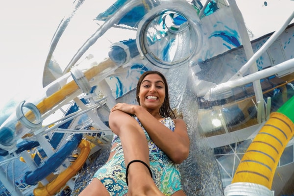 Harmony of the Seas toboganes acuáticos