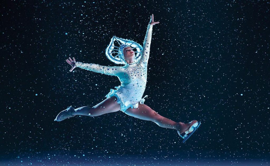 Espectáculo patinaje sobre hielo, Adventure of the Seas.