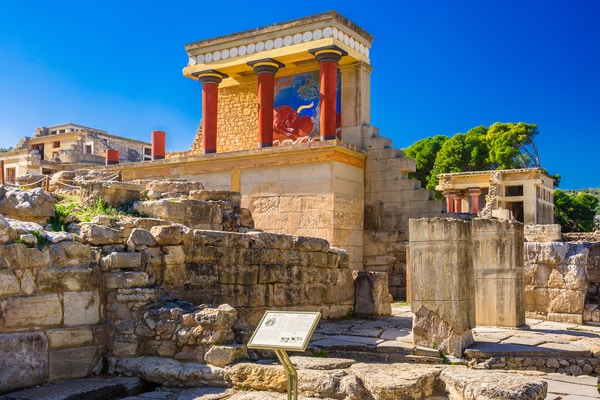 Palacio de Knossos en Heraklion